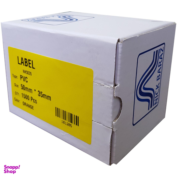 برچسب پرینتر لیبل زن نیک براز (Nick Baraz) مدل NK5035
