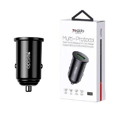 شارژر فندکی فست شارژ یسیدو (Yesido) مدل Y38