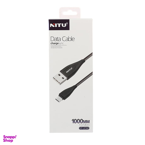 کابل USB به micro-usb نیتو (Nitu) مدل UC042 طول 1 متر 2.4 آمپر