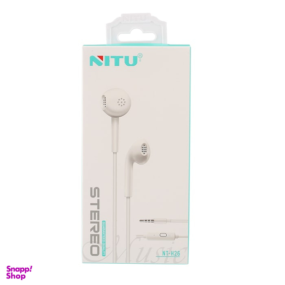 هندزفری سیم دار نیتو (Nitu) مدل NT-H26