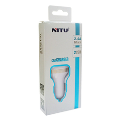 شارژر فندکی 2پورت نیتو مدل NT-CC817