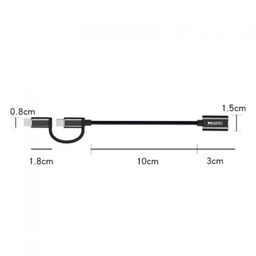 مبدل Type-C/MicroUSB به USB OTG یسیدو (Yesido) مدل GS02