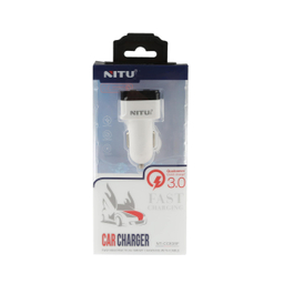 شارژر فندکی فست شارژ 2 پورت نیتو (Nitu) مدل NT-CC835F