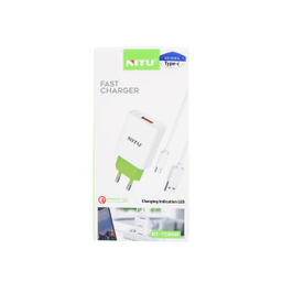 شارژر دیواری فست شارژ QC3.0 نیتو (Nitu) مدل NT-TC066F با کابل Type-C