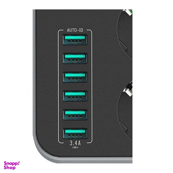 چند راهی برق الدینیو (Ldnio) مدل SE3631 با کابل 1.6 متر