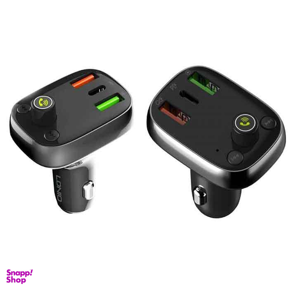شارژر فندکی فست الدینیو (Ldnio) مدل C704Q با کابل Micro-USB همراه FM Transmitter