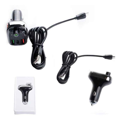 شارژر فندکی فست الدینیو (Ldnio) مدل C704Q با کابل Micro-USB همراه FM Transmitter