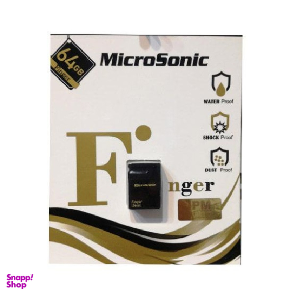 فلش مموری میکروسونیک (Microsonic) مدل Finger ظرفیت 64 گیگابایت