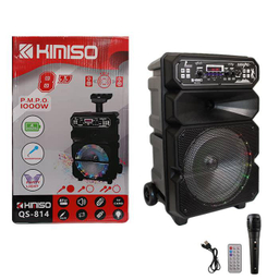 اسپیکر قابل حمل کیمیسو (kimiso) مدل QS-814 میکروفون دار