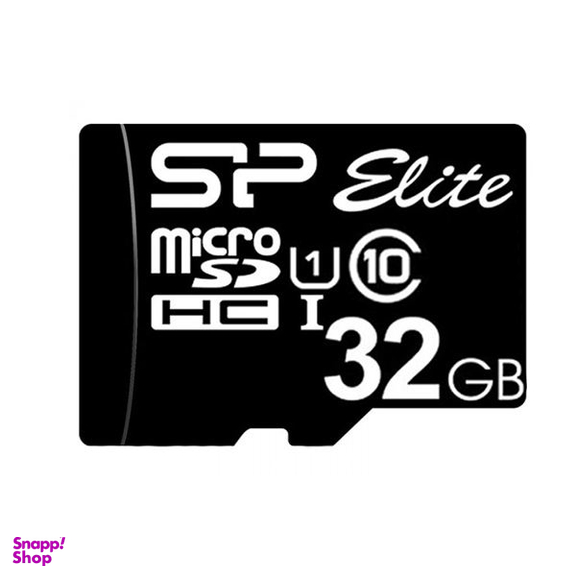 کارت حافظه Microsdhc سیلیکون پاور (Silicon Power) مدل Elite کلاس 10 استاندارد Uhs-I U1 سرعت 85Mbps ظرفیت 32 گیگا بایت