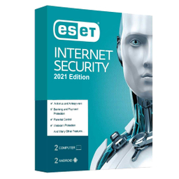 آنتی ویروس ایست (Eset) مدل Internet Security 2 کابر