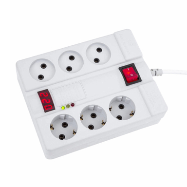 چندراهی برق محافظ دار پارت الکتریک (Part Electric) کد 7381
