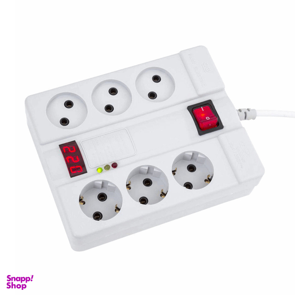 چندراهی برق محافظ دار پارت الکتریک (Part Electric) کد 7381