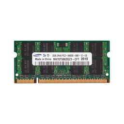 رم لپ تاپ DDR2 تک کاناله 800 مگاهرتز سامسونگ مدل 6400s ظرفیت 2 گیگابایت