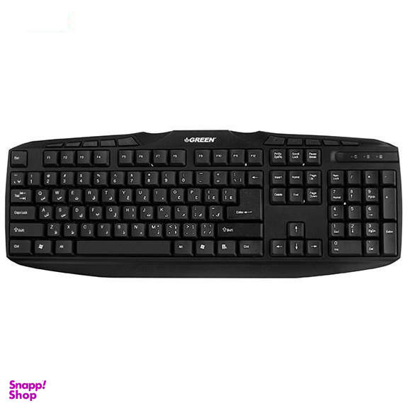 کیبورد گرین مدل GK-302 با حروف فارسی