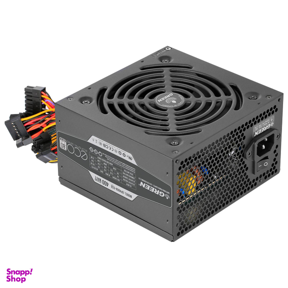 منبع تغذیه گرین مدل GP400A-ECO Rev3.1