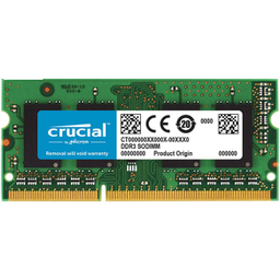 رم لپ تاپ کروشیال مدل DDR3L 1600MHz ظرفیت 8 گیگابایت