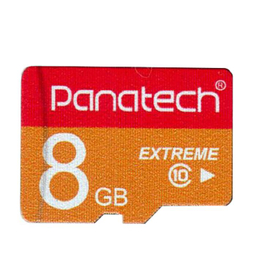 کارت حافظه microSDHC پاناتک کلاس 10 استاندارد UHS-I U1 سرعت 30MBps ظرفیت 8 گیگابایت