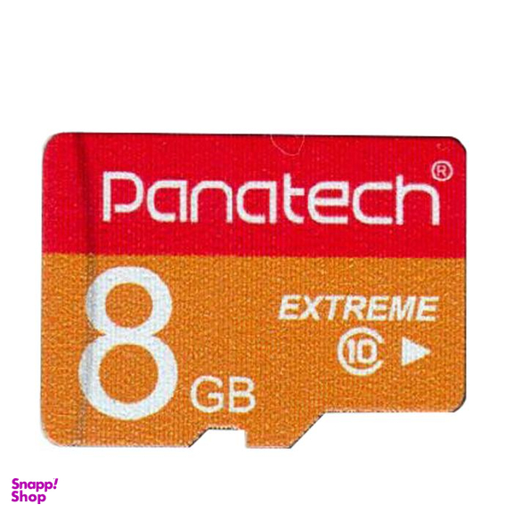 کارت حافظه microSDHC پاناتک کلاس 10 استاندارد UHS-I U1 سرعت 30MBps ظرفیت 8 گیگابایت