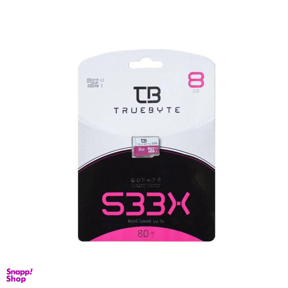 کارت حافظه microSD HC تروبایت مدل 533X V30 کلاس 10 استاندارد UHS-I U1 ظرفیت 8 گیگابایت
