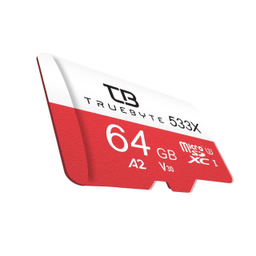 کارت حافظه microSD XC تروبایت مدل 533X-A2- V30 کلاس 10 استاندارد UHS-I U3 ظرفیت 64 گیگابایت