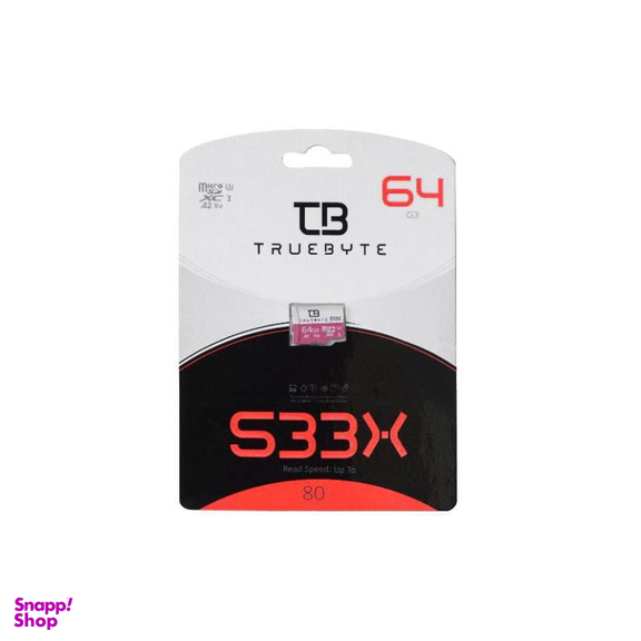 کارت حافظه microSD XC تروبایت مدل 533X-A2- V30 کلاس 10 استاندارد UHS-I U3 ظرفیت 64 گیگابایت