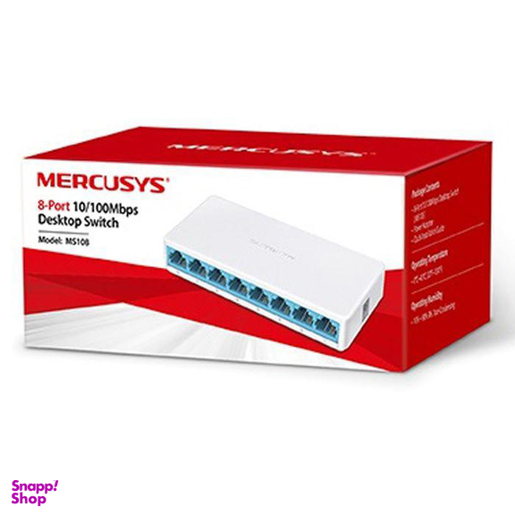 سوییچ 8 پورت مرکوسیس مدل MS108