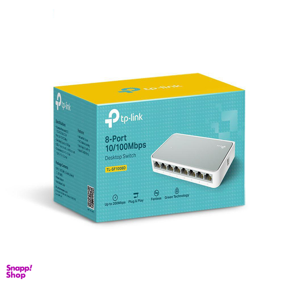 سوییچ 8 پورت تی پی-لینک مدل TL-SF1008D Ver 12.0