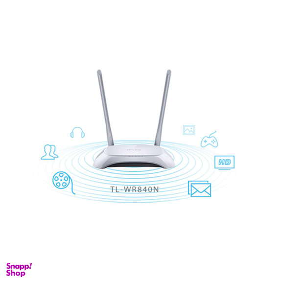 روتر بی‌سیم 300Mbps تی پی-لینک مدل TL-WR840N