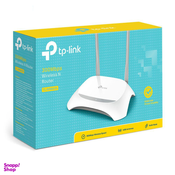 روتر بی‌سیم 300Mbps تی پی-لینک مدل TL-WR840N