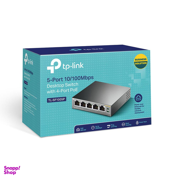 سوییچ شبکه 5 پورت تی پی-لینک مدل TL-SF1005P