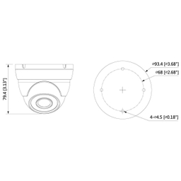 دوربین مداربسته دام داهوا مدل HDW1200MP