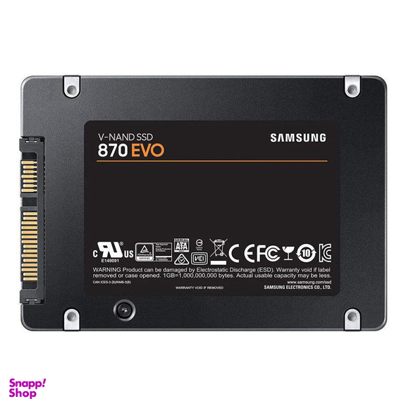 اس اس دی اینترنال سامسونگ (Samsung) مدل Evo 870 ظرفیت 500 گیگا بایت