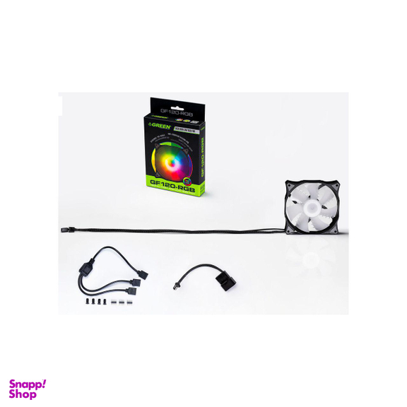 فن کیس گرین مدل GF120RGB