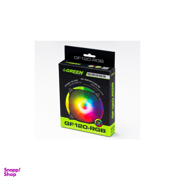 فن کیس گرین مدل GF120RGB