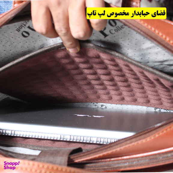 کیف لپ تاپ لاک بگ مدل safety مناسب برای لپ تاپ 15 اینچی