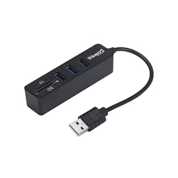 هاب USB 2.0 سه پورت وکارت خوان ایکس پی مدل hc834