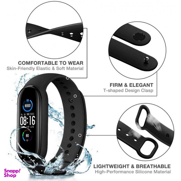 بند مدل SFP-100 مناسب برای مچ بند هوشمند شیایومی Mi Band 5