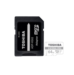 کارت حافظه توشیبا (Toshiba) مدل MicroSDHC همراه آداپتور