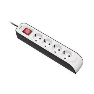 چندراهی 4خانه پارت الکتریک با طول کابل1/8متر مدل8757