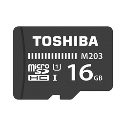 کارت حافظه توشیبا (Toshiba) مدل UHS-I microSDHC M203 100MB/s ظرفیت 16 گیگا بایت