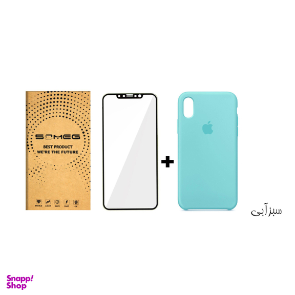 کاور سومگ (Someg) مدل SIC مناسب موبایل اپل iPhone XR به همراه محافظ صفحه نمایش