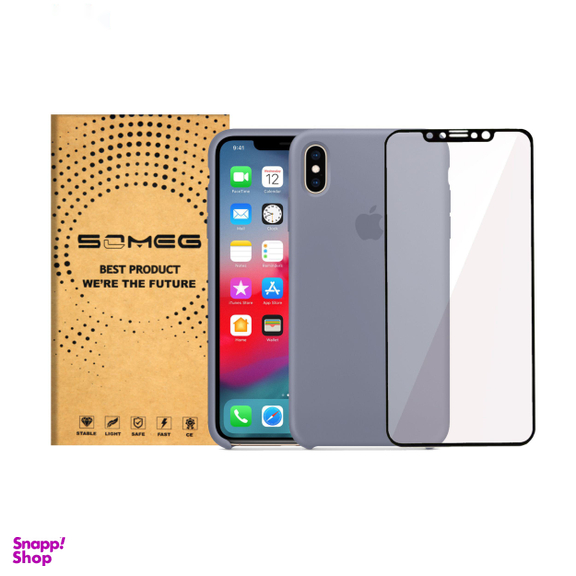 کاور سومگ (Someg) مدل SIC مناسب موبایل اپل iPhone XR به همراه محافظ صفحه نمایش
