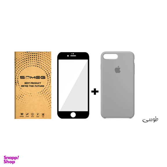 کاور سومگ (Someg) مدل SIC مناسب موبایل اپل iPhone 7Plus به همراه محافظ صفحه نمایش