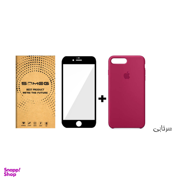 کاور سومگ (Someg) مدل SIC مناسب موبایل اپل iPhone 7Plus به همراه محافظ صفحه نمایش