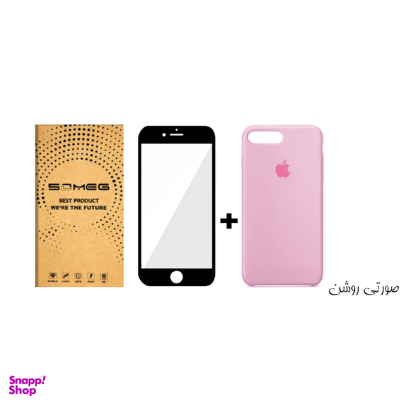 کاور سومگ (Someg) مدل SIC مناسب موبایل اپل iPhone 7Plus به همراه محافظ صفحه نمایش