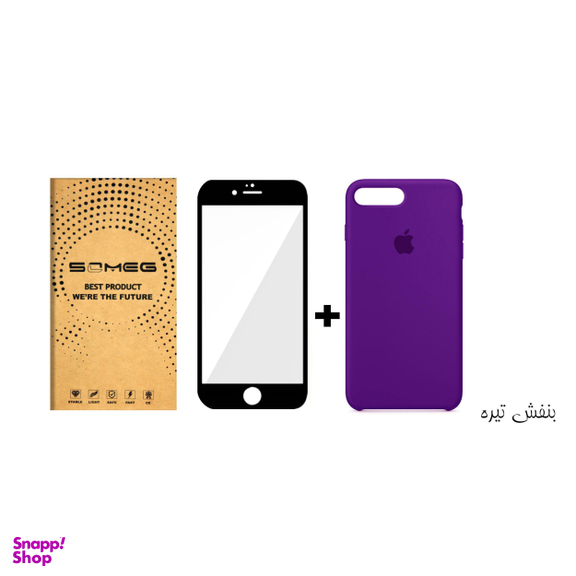 کاور سومگ (Someg) مدل SIC مناسب موبایل اپل iPhone 7Plus به همراه محافظ صفحه نمایش