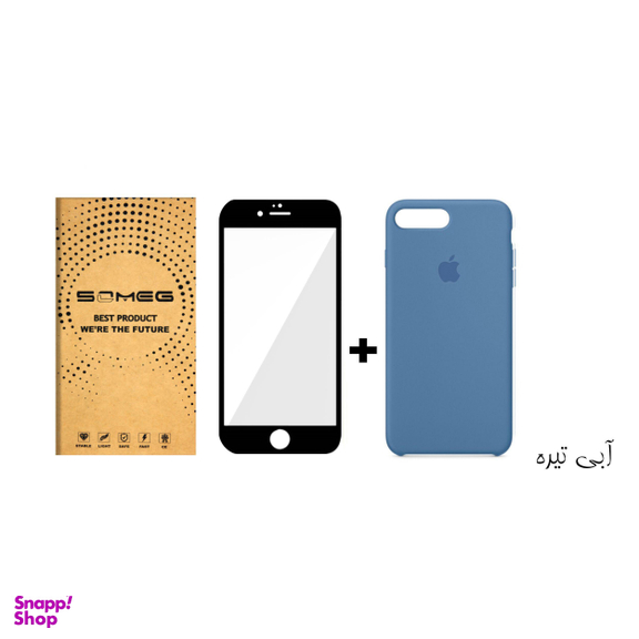 کاور سومگ (Someg) مدل SIC مناسب موبایل اپل iPhone 7Plus به همراه محافظ صفحه نمایش