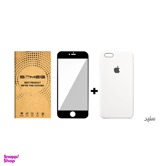 کاور سومگ (Someg) مدل SIC مناسب موبایل اپل iPhone 6s-6 به همراه محافظ صفحه نمایش