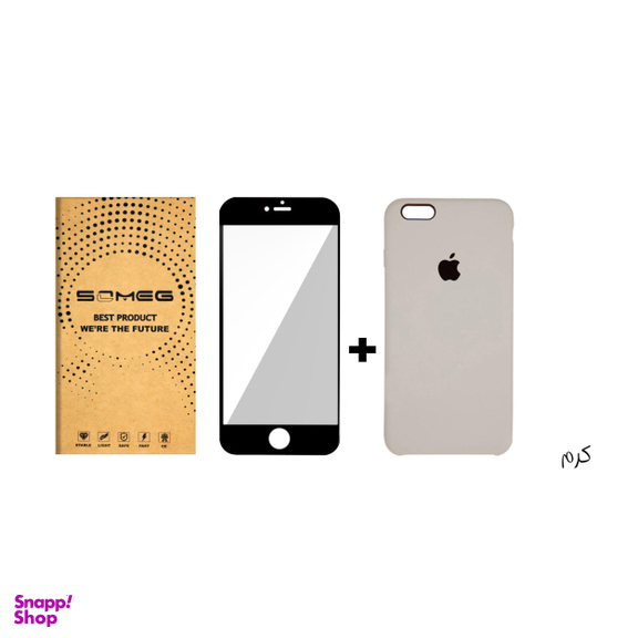 کاور سومگ (Someg) مدل SIC مناسب موبایل اپل iPhone 6s-6 به همراه محافظ صفحه نمایش